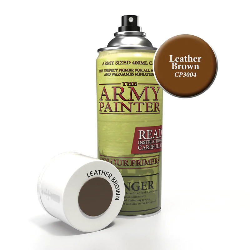 Army Painter Color Primer: Leather Brown