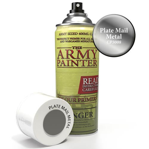 Army Painter Color Primer: Platemail Metal