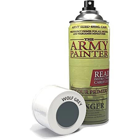 Army Painter Color Primer: Wolf Grey