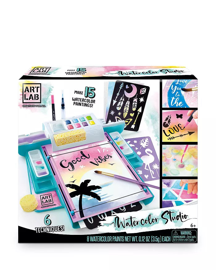 Art Lab Watercolor Painting Studio Kit