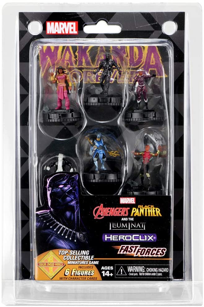 Wizkids Marvel Heroclix: Avengers Black Panther &amp; The Illuminati Fast Forces