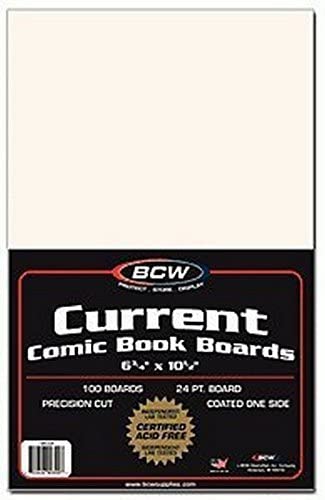 BCW: Current Age Comic Book Backing Boards (100ct)