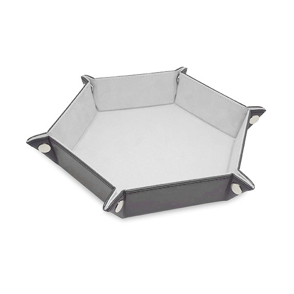 BCW Hexagon Dice Tray - White
