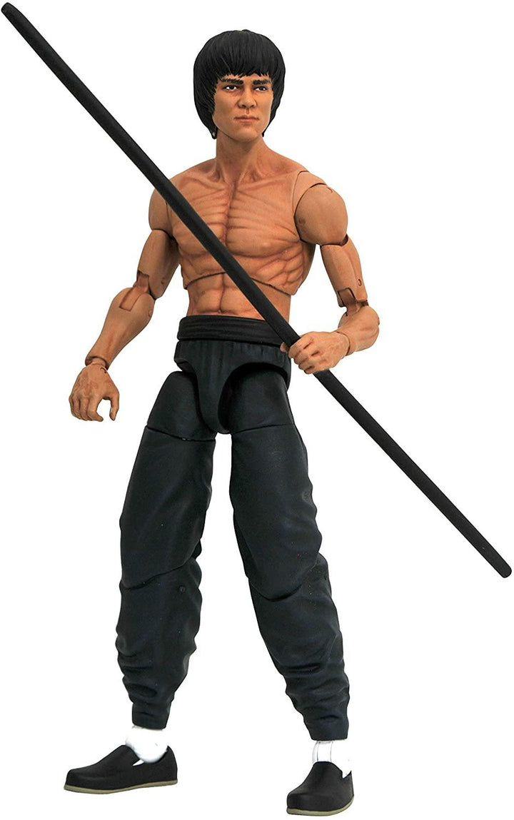 Diamond Select ~ Bruce Lee Shirtless Action Figure - The Hobby Hub