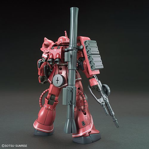 Bandai: Gundam The Origin MS-06S Zaku II Principality of Zeon Char Aznable's Mobile Suit Red Comet HG 1:144 Scale Model Kit