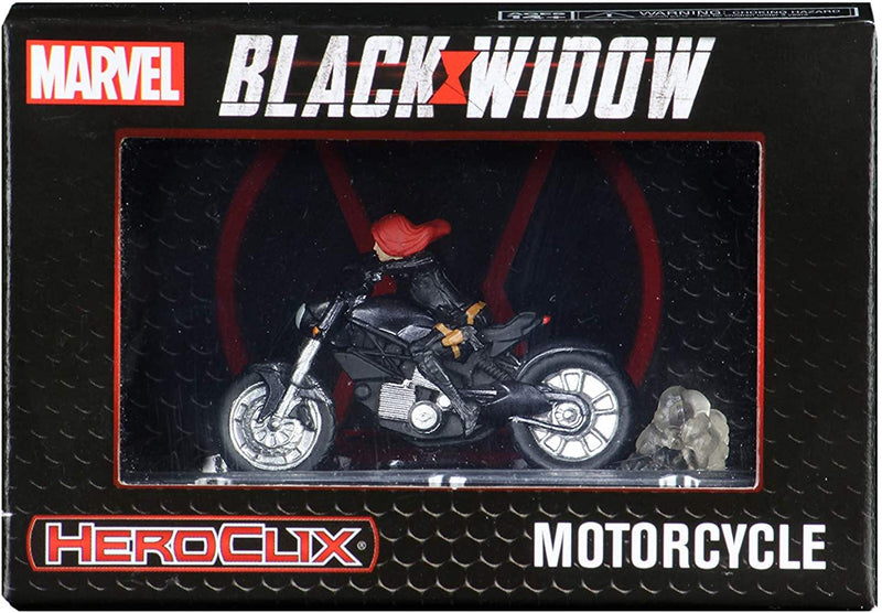 Marvel HeroClix: Black Widow Movie - Black Widow with Motorcycle - The Hobby Hub