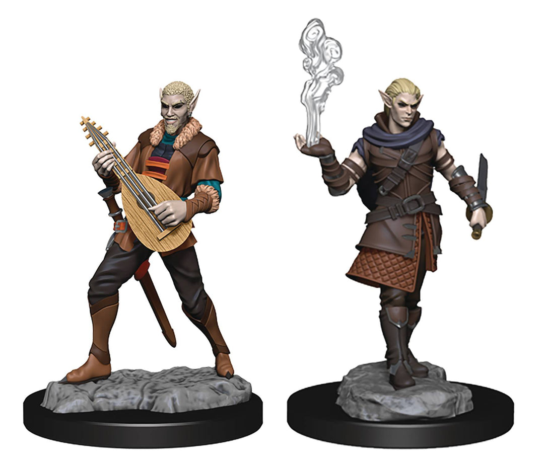 Critical Role - Unpainted Mini Pallid Elf Rogue &amp; Bard Male