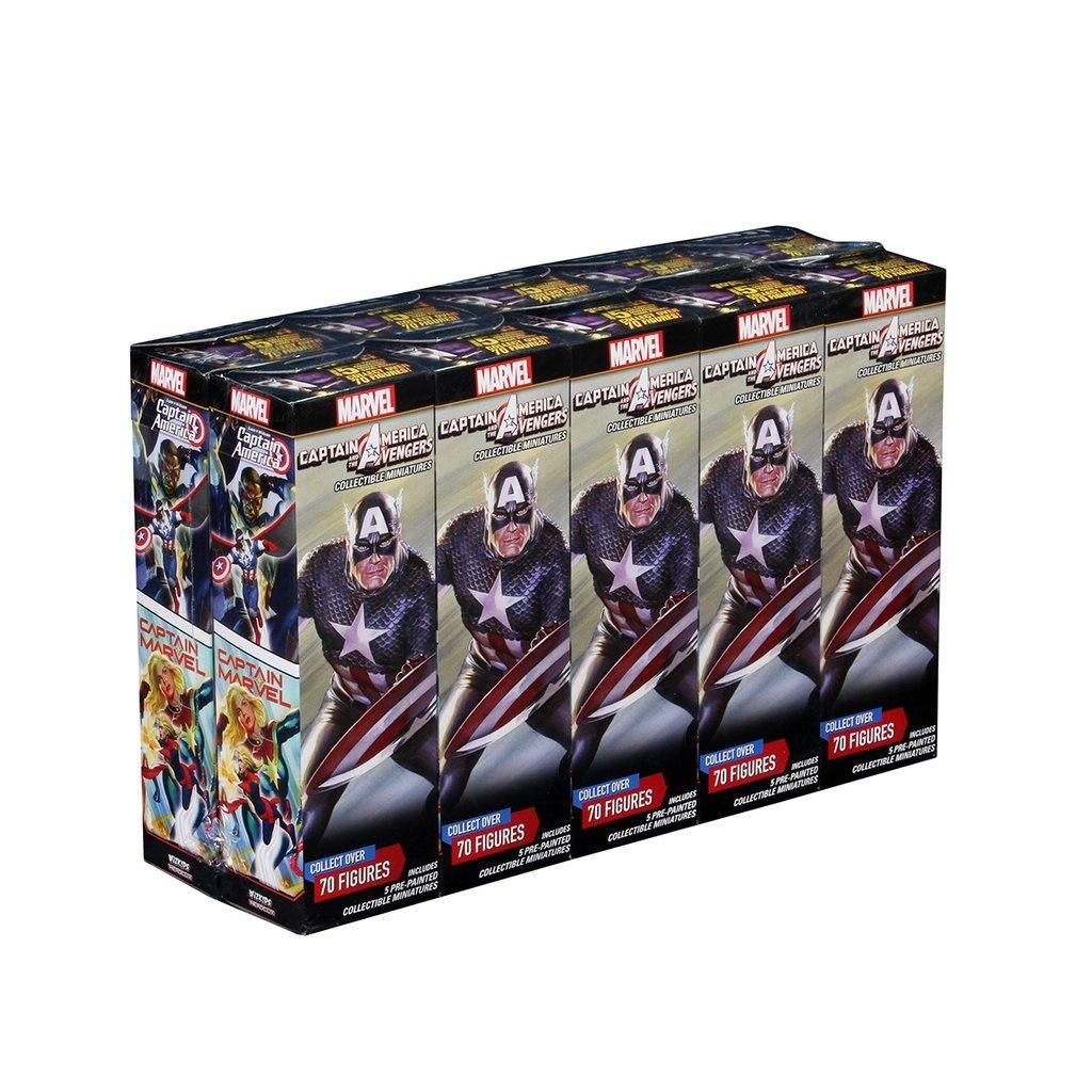 MARVEL HEROCLIX: CAPTAIN AMERICA AND THE AVENGERS BRICK - The Hobby Hub