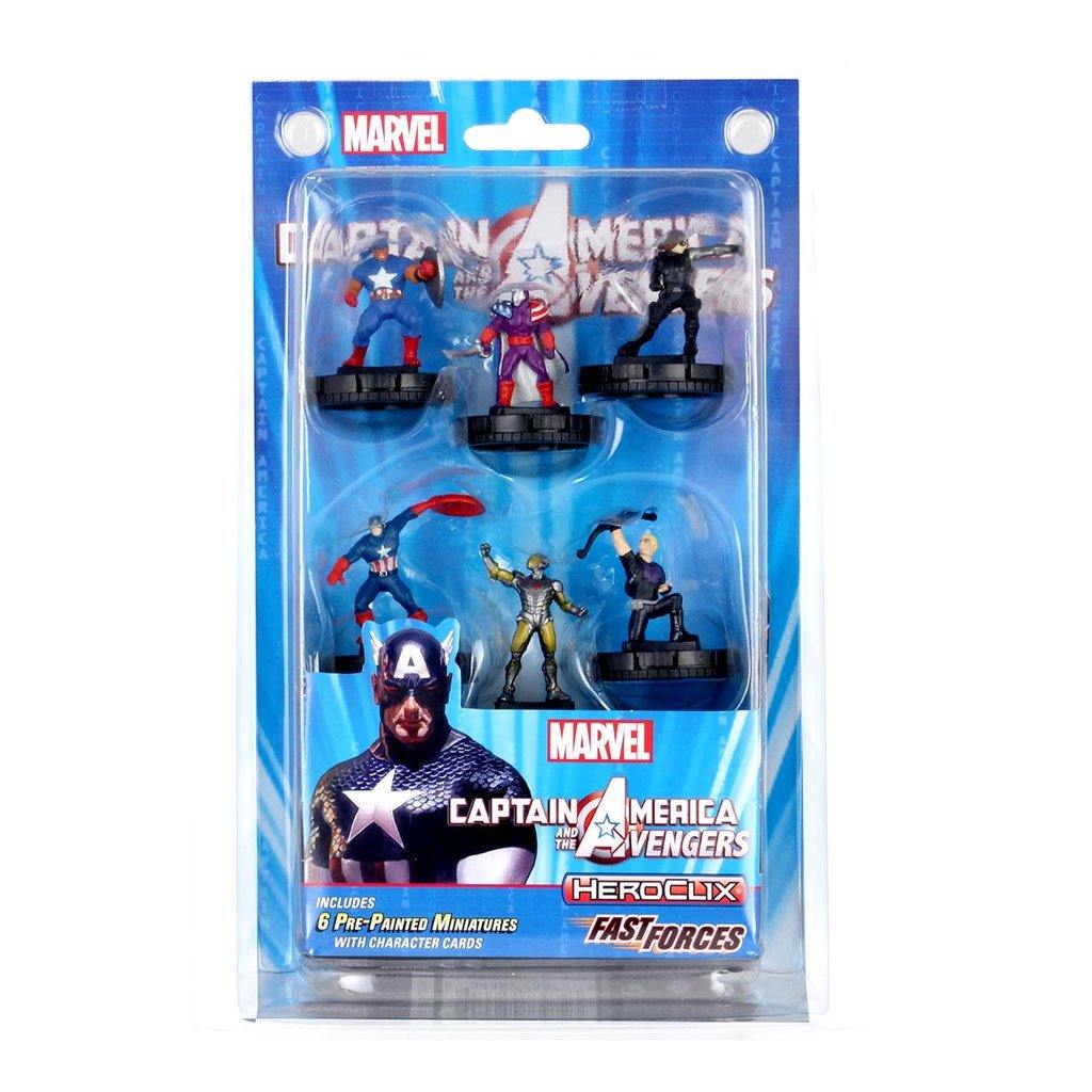 MARVEL HEROCLIX: CAPTAIN AMERICA AND THE AVENGERS FAST FORCES - The Hobby Hub