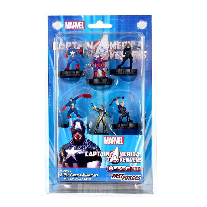 MARVEL HEROCLIX: CAPTAIN AMERICA AND THE AVENGERS FAST FORCES - The Hobby Hub