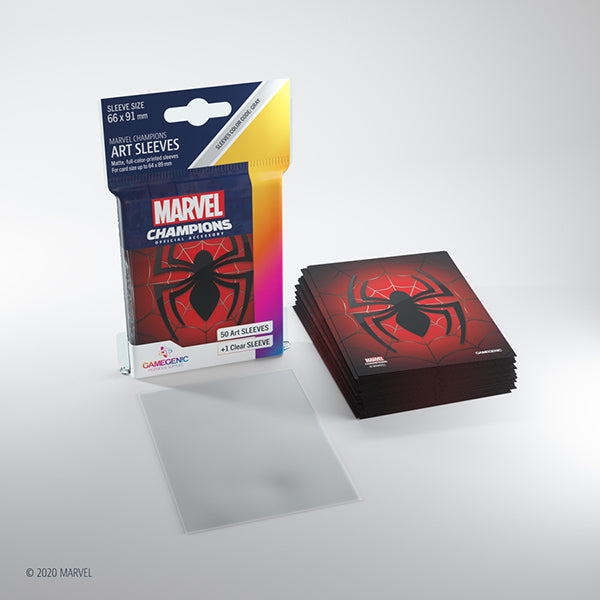 Game Genic: Marvel Champions Spider-Man Card Sleeves