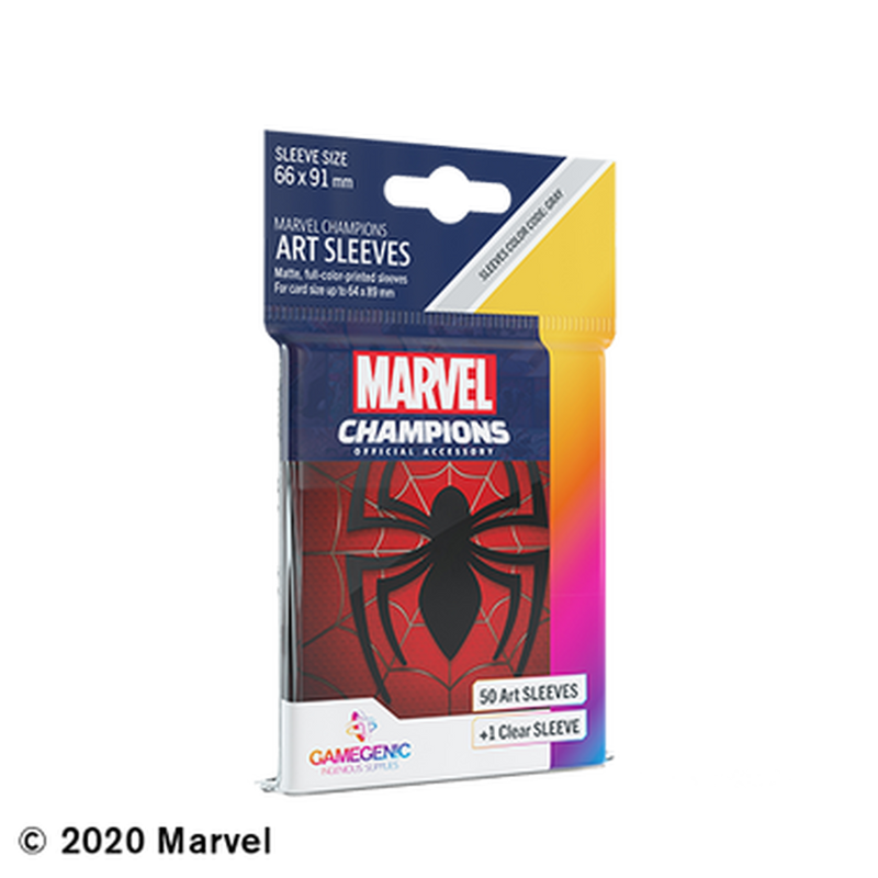 Game Genic: Marvel Champions Spider-Man Card Sleeves