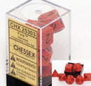 Chessex Dice: 7-Die Set Speckled: Fire - The Hobby Hub