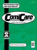 Comicare Golden Age Comic Book PE Bags (100ct)