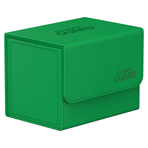 Ultimate Guard: Sidewinder 80+ Xenoskin Monocolor Deck Case - Green