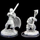 Critical Role Unpainted Miniatures: W02 Westruun Militia Swordsmen & Kraghammer Axeman