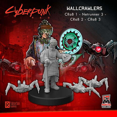 Cyberpunk RED Minis - Wall Crawlers