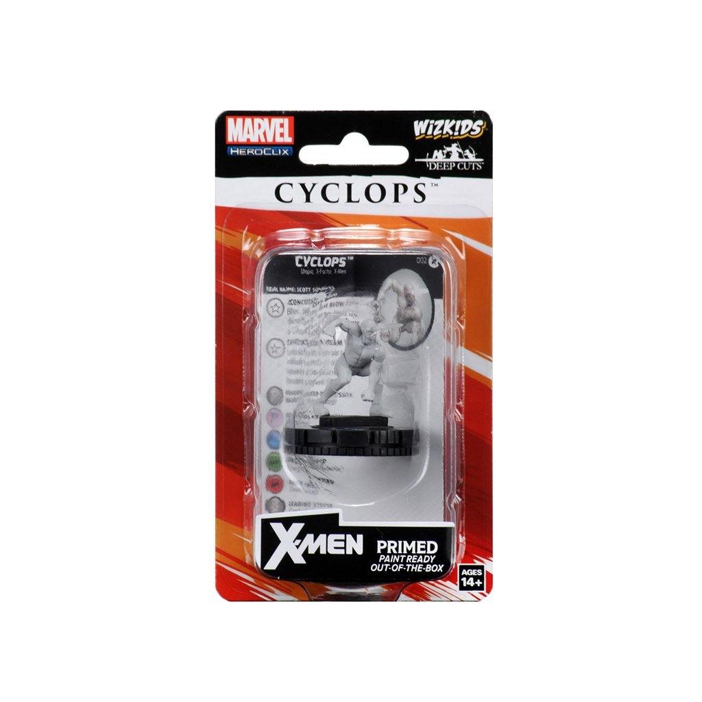 MARVEL HEROCLIX DEEP CUTS UNPAINTED MINIATURES: CYCLOPS - The Hobby Hub