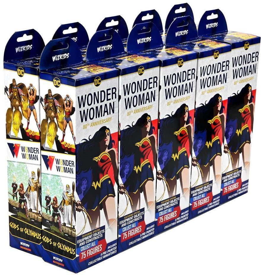 DC HeroClix: Wonder Woman 80th Anniversary Booster Brick (10) - The Hobby Hub