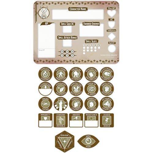 Dungeons &amp; Dragons 5th Edition: Token Set- Ranger Set - The Hobby Hub