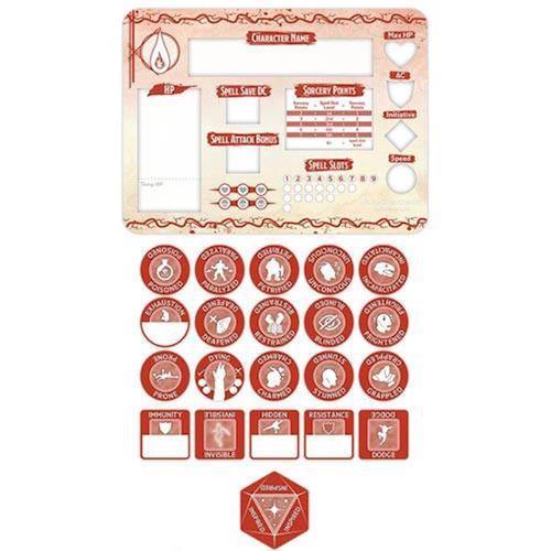 Dungeons &amp; Dragons 5th Edition: Token Set- Sorcerer Set - The Hobby Hub