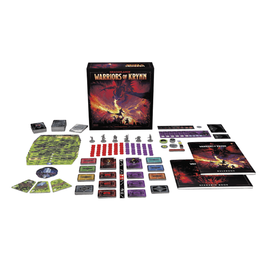 D&amp;D 5e Dragonlance - Warriors Of Krynn Boardgame