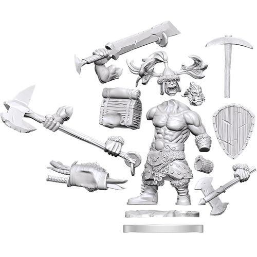 D&amp;D Frameworks - Orc Barbarian Male