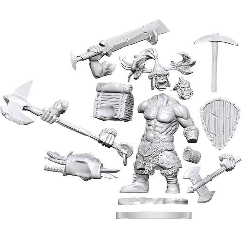 D&D Frameworks - Orc Barbarian Male