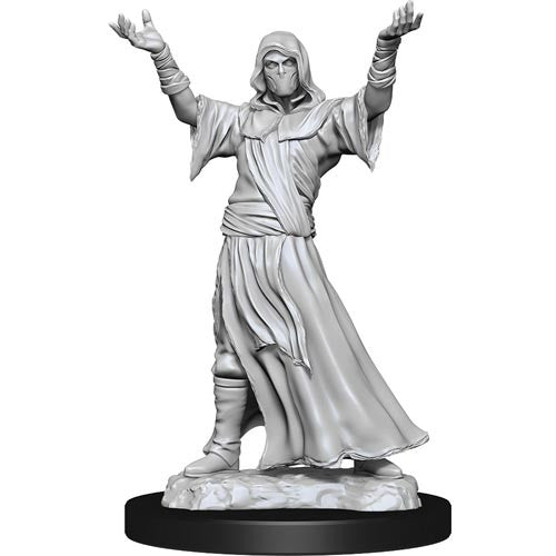 Wizkids Deep Cuts Unpainted Miniatures: Plague Doctor &amp; Cultist Wave 15