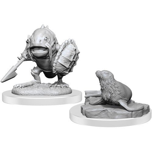 D&D Minis: Wave 20 - Locathah & Seal