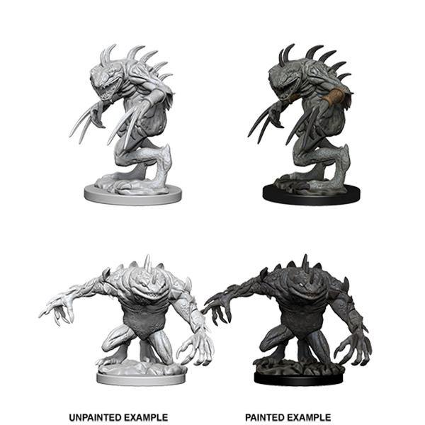 D&D Minis: Wave 5- Grey Slaad & Death Slaad - The Hobby Hub