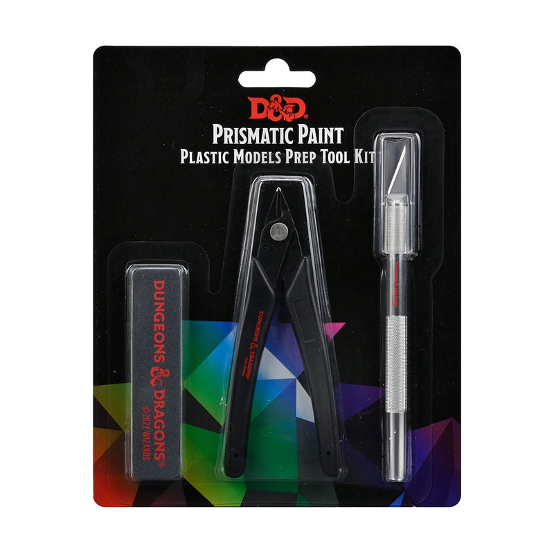 D&D Prismatic Paint Plastic Models Prep Tool Kit