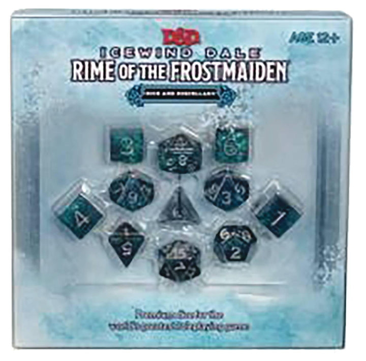 Dungeons &amp; Dragons: Icewind Dale: Rime of the Frostmaiden Dice Set - The Hobby Hub