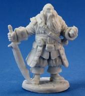 Dark Heaven: Bones Classic - Barnabus Frost Pirate Captain Miniature