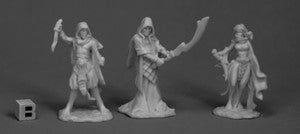 Dark Heaven: Bones Classic - Cultists Pack 1 (3) Miniature