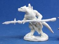 Dark Heaven: Bones Classic - Lizardman Spearman Miniature