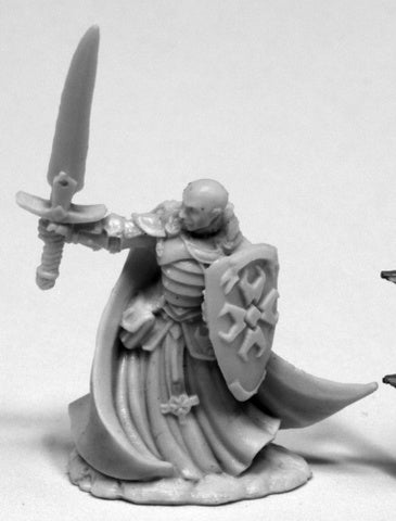 Dark Heaven: Bones Classic - Sir Malcolm, Templar Lightbringer Miniature