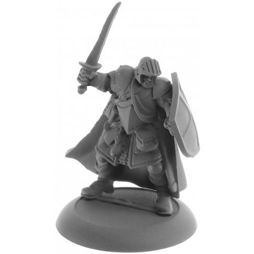 Dark Heaven Legends: Human Fighter Veteran, Baran Miniature