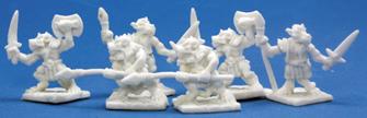 Dark Heavens Bone Classic Kobolds Miniatures