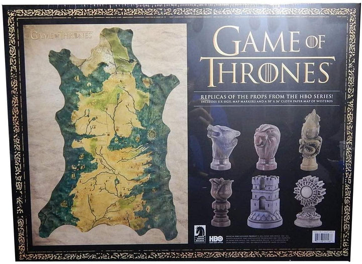 Dark Horse Comics - GAME OF THRONES MAP &amp; MARKER SET - The Hobby Hub