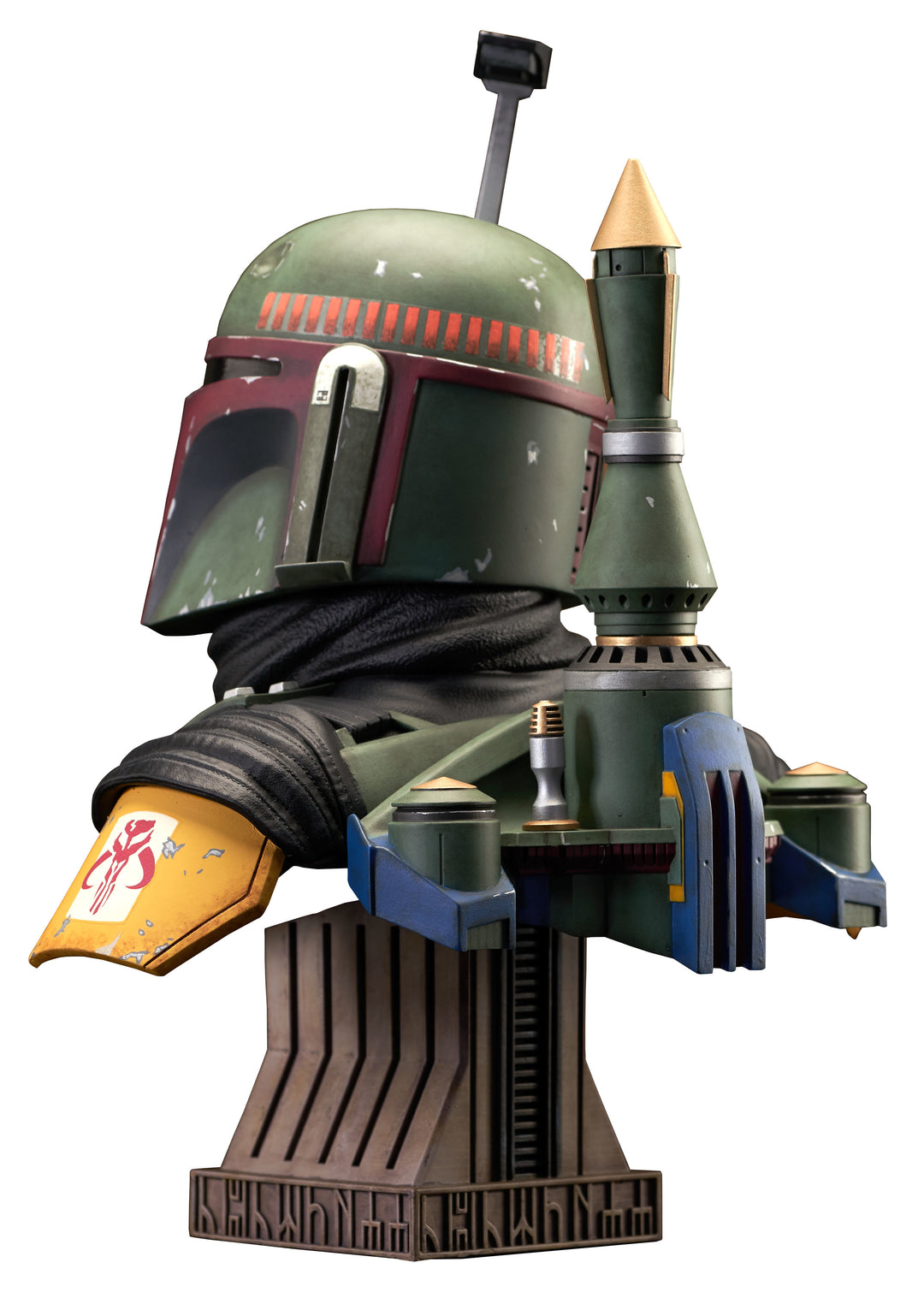 Diamond Select - Star Wars The Mandalorian Boba Fett L3D 1/2 Scale Bust