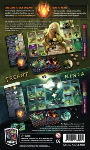 Dice Throne: Marvel Season 1 Box 4 Treant VS Ninja