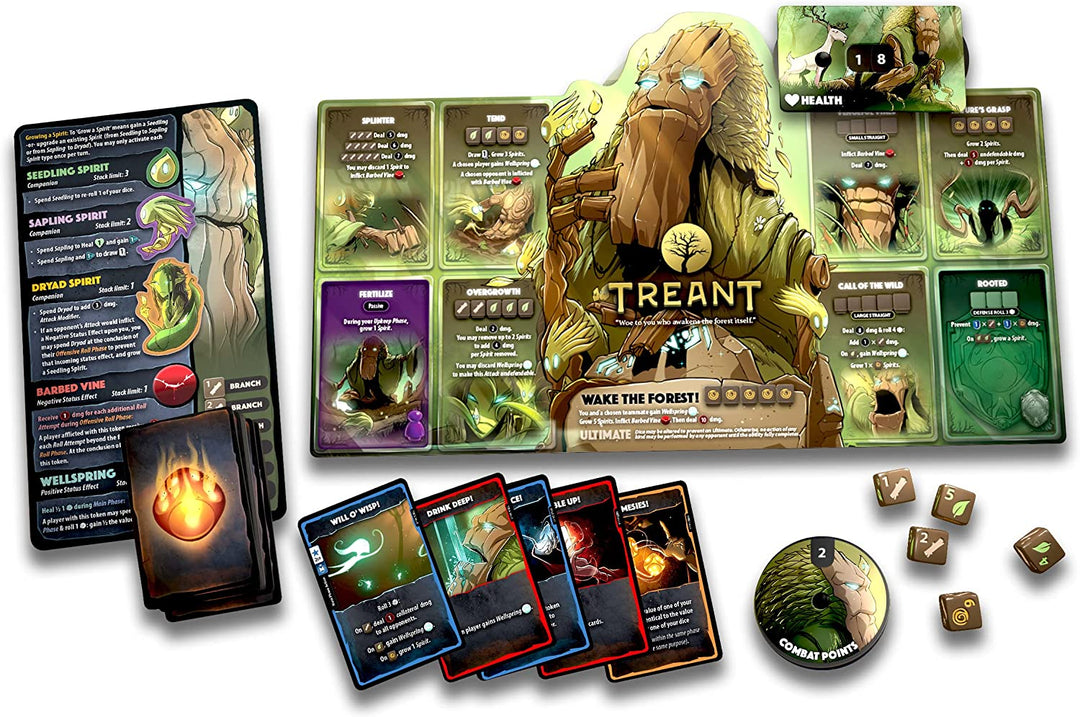 Dice Throne: Marvel Season 1 Box 4 Treant VS Ninja