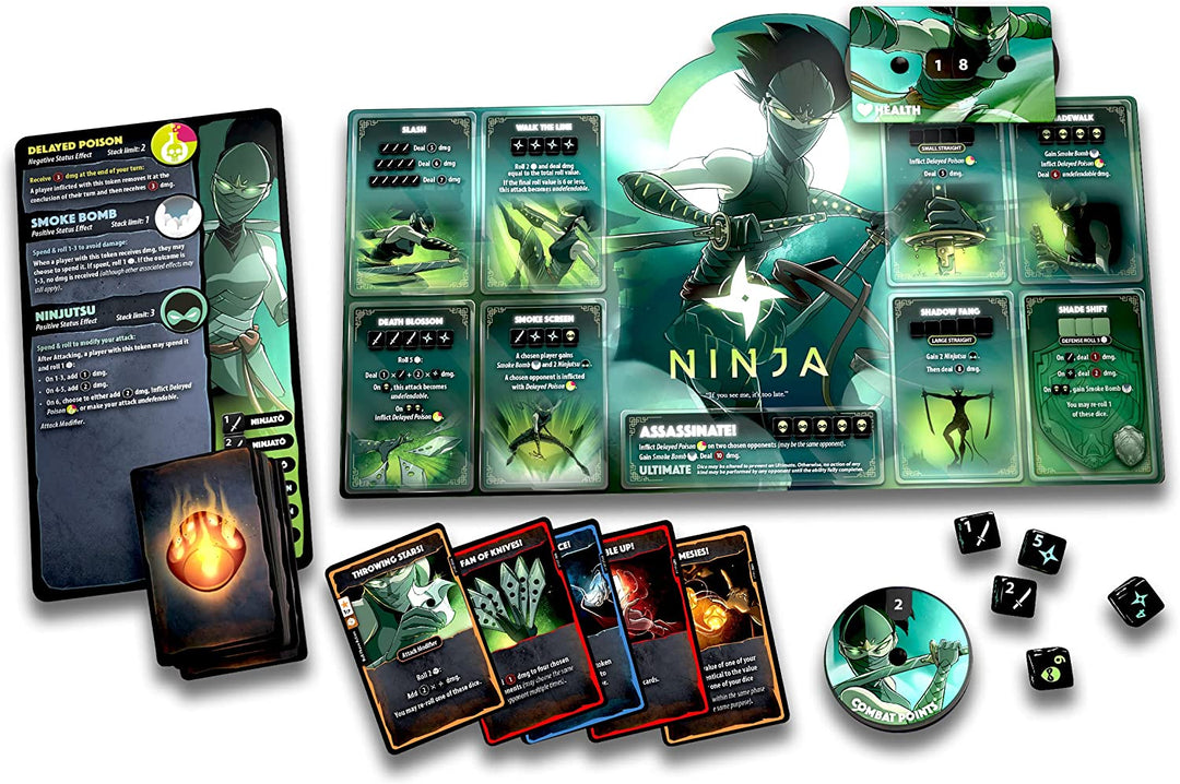 Dice Throne: Marvel Season 1 Box 4 Treant VS Ninja