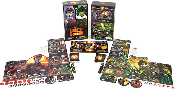 Dice Throne: Marvel Season 2 Box 2 Tactician VS Huntress