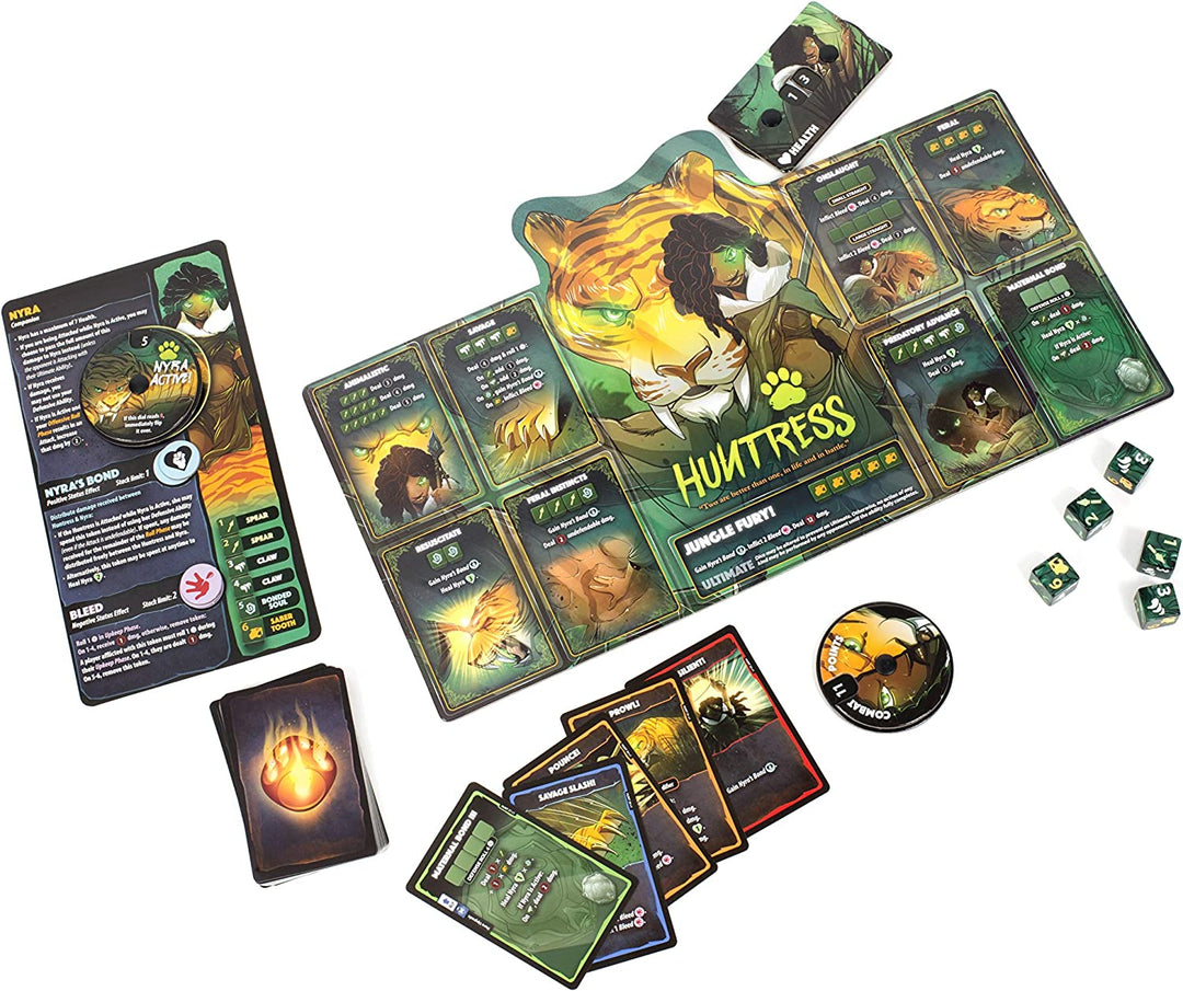 Dice Throne: Marvel Season 2 Box 2 Tactician VS Huntress