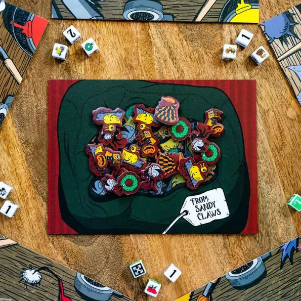 Disney Tim Burton's The Nightmare Before Christmas: Merry Madness Board Game