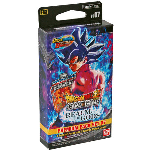 Dragon Ball Super TCG: Unison Warrior 7 - Realm of the Gods Premium Pa Dragon Ball Super TCG: Unison Warrior 7 - Realm of the Gods Premium Pa