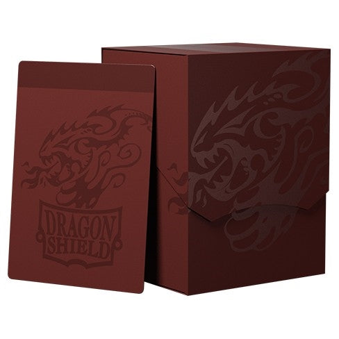 Dragon Shield: Deck Shell - Blood Red/Black