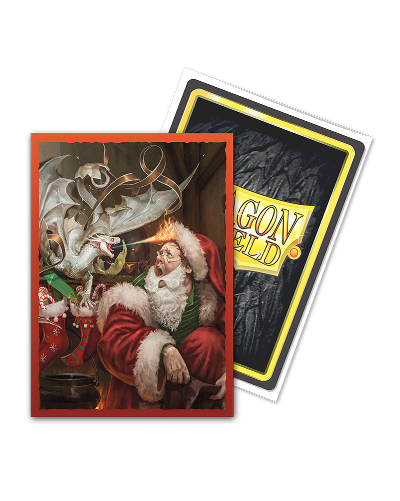 Dragon Shield Sleeves - Brushed Art Christmas 2021 (100ct)